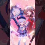 胡桃👻フリーナ💧七七🥥／バンバラバン【原神/MMD/Genshin impact】#原神 #genshinimpact #genshinfanart #furina #hutao #qiqi