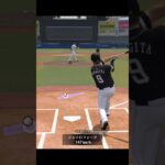 初回で佐々木朗希、松本選手をノックアウト【プロスピA】　#shorts