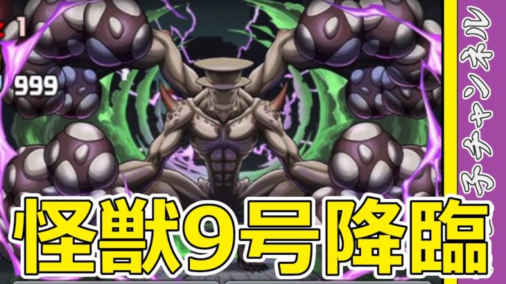 【パズドラ】怪獣9号降臨！