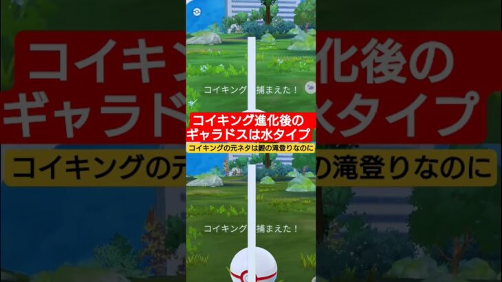 シャドウコイキングとコイキング捕まえた#ポケモン #ポケモンgo