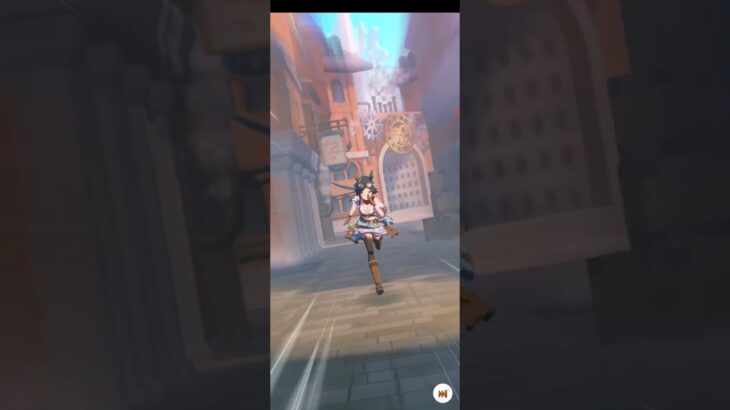 ウマ娘プリティーダービー ウイニングチケット（飛行機衣装）の登場演出シーン