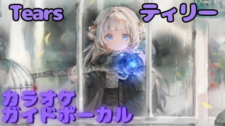 【カラオケ】ティリー – Tears｜ #メメントモリ ｜（ガイドVo付）【Karaoke】｜Guide Vocal｜#mementomori #カラオケ
