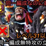 [トレクル]絆決戦VS黒ひげ！2属性同一編成立ち回り紹介！事前編成より高火力で高レベルにも対応！[OPTC][絆決戦]