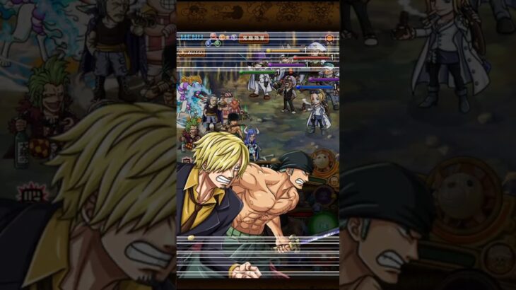 ワンピーストレクル　サンジ＆ゾロ　必殺技　