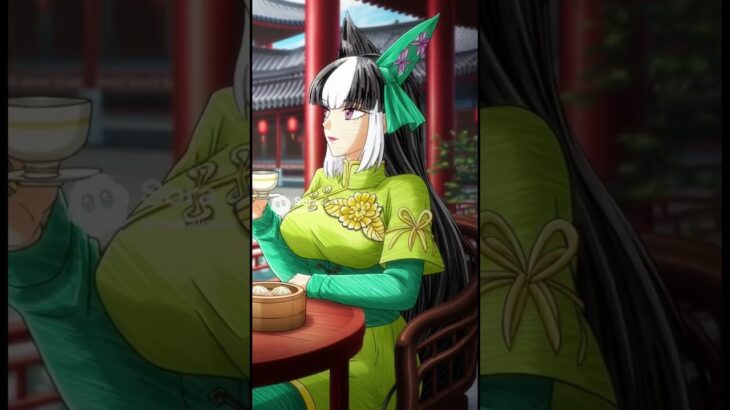 【AI生成】飲茶を嗜むグリーンエンプレス#ウマ娘プリティーダービー #sora2