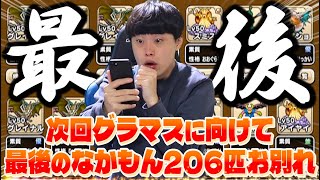 【ドラクエウォーク】奇跡⁉︎グラマスに向けて最後のなかもん206匹お別れ‼︎「新スキルが欲しすぎる」【なかまモンスター】【DQW】