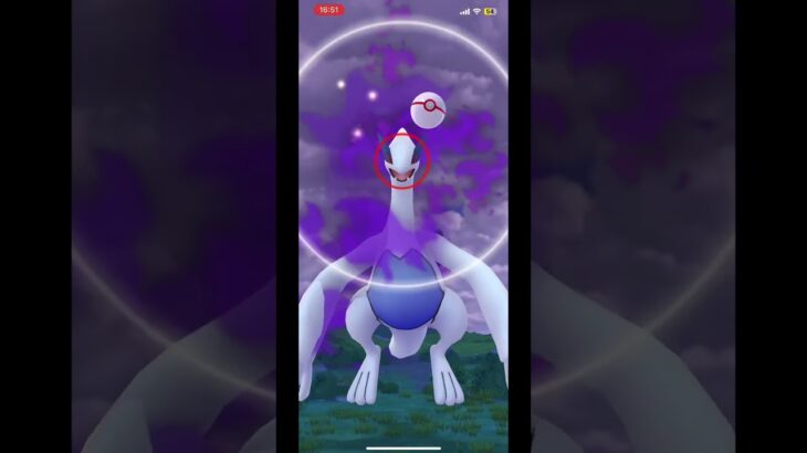 【ポケモンGO】シャドウルギア背景付きゲット！！みんなゲットした？