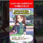 シャドーロールが可愛いウマ娘ランキング #ウマ娘プリティーダービー