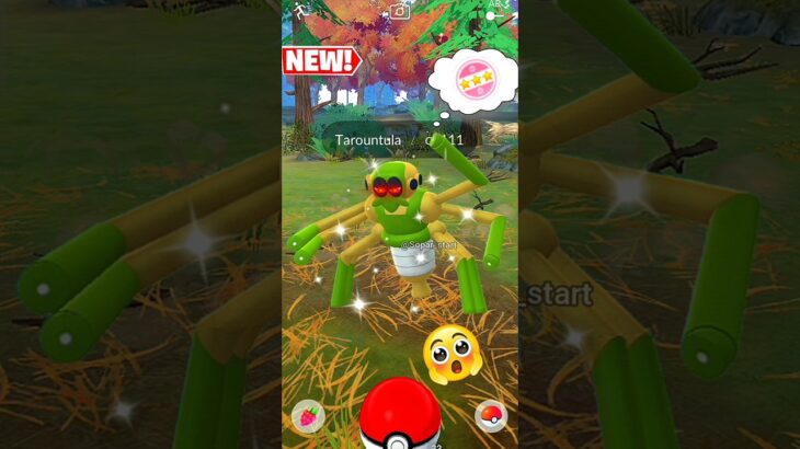 First Ever✨New 100iv SPIDOPS in pokemon go #soparstart #shortsfeed #pokemon #shorts