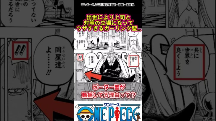 【ワンピース】ガーリング聖流石っす…#ワンピース