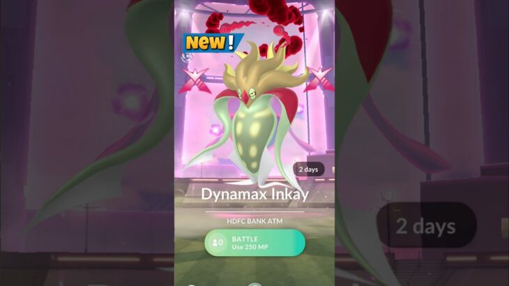 First Ever Dynamax Inkay & Malamar Raid in Pokemon Go