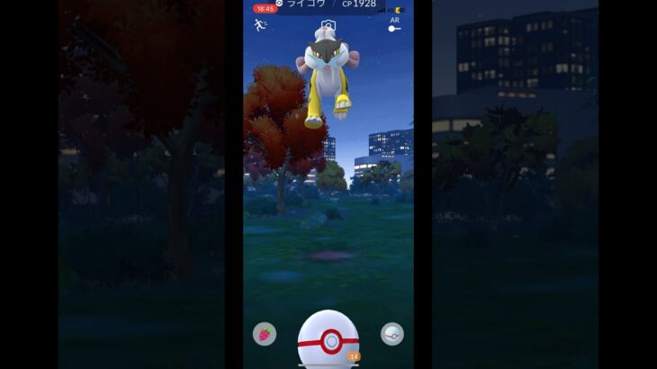 ポケモンGOでライコウのレイドしたらcp1928の個体値2でした。