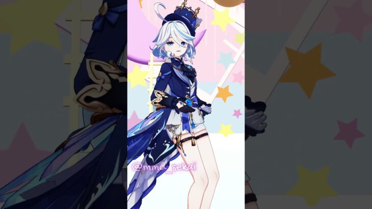 [MMD 原神] Genshin Impact-Sugar On My Tongue-Furina #furina #furinagenshinimpact #芙宁娜 #genshinimpact