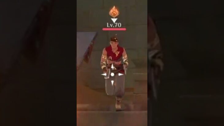 サンドバッグが歩いてくる(!?)　[原神]　#shorts