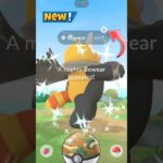 OMG✨️Shiny Mighty Bewear in Wild… Pokemon GO
