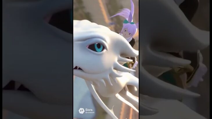 【AI生成】天空を駆けるマックイーン#ウマ娘プリティーダービー #メジロマックイーン #sora2