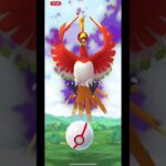 【ポケモンGO】シャドウホウオウ初出現！まさかの3球で！？
