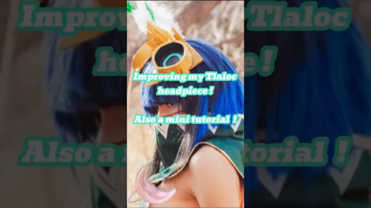 Not perfect but bueno. #cosplay #cosplaytutorial #tlaloc #tenochtitlán #fgo #fgo攻略 #fategrandorder