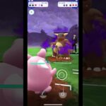 恐怖のプクリン軍団　VS　ボルトロス【ポケモンGO】#shorts　#トルネロス　#プクリン