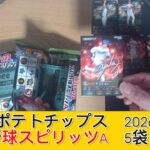 2026 カルビー プロ野球スピリッツＡ チップス 5袋　開封 – みづの廃信