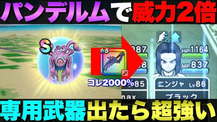 【ドラクエウォーク】パンデルムどうやって使ってる？