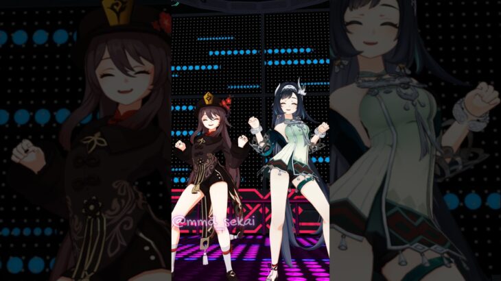 [MMD 原神] Genshin Impact-Montagem Xonada-Lan Yan & Hu Tao #hutao #lanyan #genshinimpact #蓝砚 #胡桃