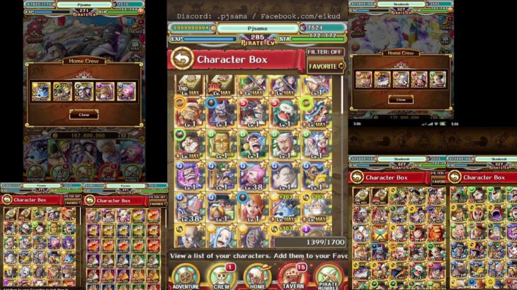 One Piece Treasure Cruise(OPTC) Android/IOS starter mid-endgame accounts. Assault Rumble