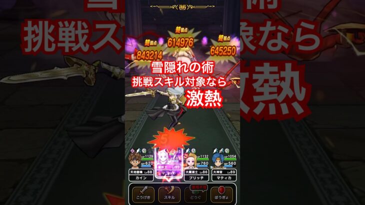 【ドラクエウォーク】新武器のスキルは竜剣の挑戦スキル対象なのかな？