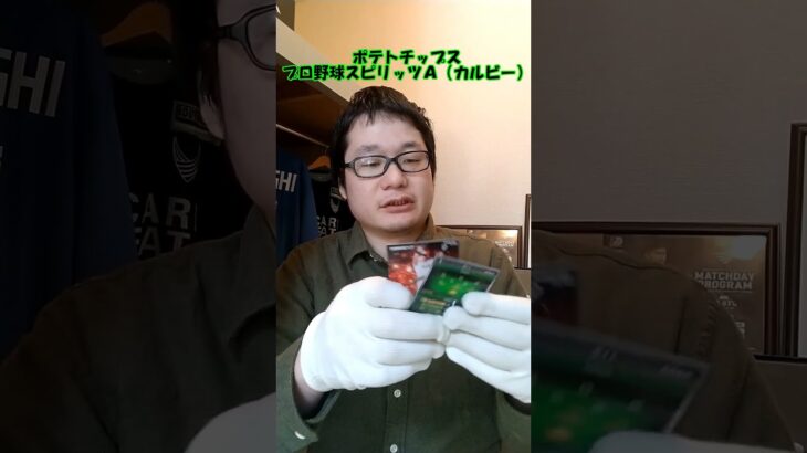 ポテトチップス プロ野球スピリッツA（カルビー）１袋開封♪