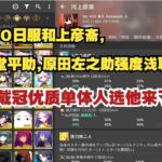 FGO日服和上彦斋,藤堂平助,原田左之助强度浅聊