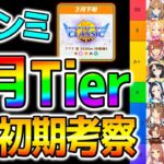 【ウマ娘】3月デルマー初期環境Tier強さ！オルフェ強すぎ⁉早期参考用！ぱかライブTV楽しみだね！アモアイどうなる？【Umamusume 新シナリオ BCシナリオ ウマ娘プリティーダービー 新育成法
