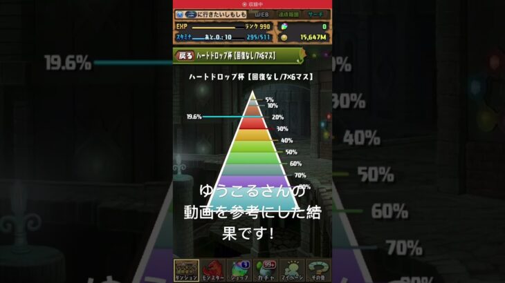 【パズドラ】ハートドロップ杯現状