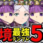 【最強テンプレ5選】現環境トップ編成を厳選して解説(最新版)！これ組めれば勝ちです！フリーレン編成/リュグナー編成/フェルン編成/ヒンメル&フリーレン編成/葬送のフリーレンコラボ【パズドラ】