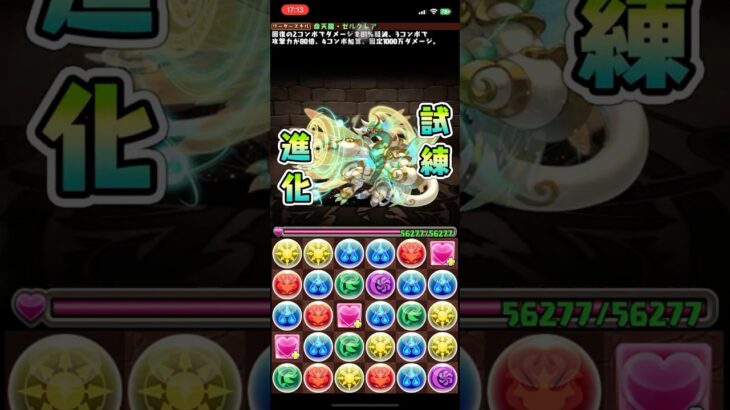 【パズドラ】命天龍・ゼルクレア「試練進化」‼️