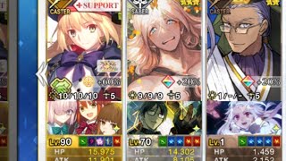 【FGO】擬似単騎チャレンジ テセウス