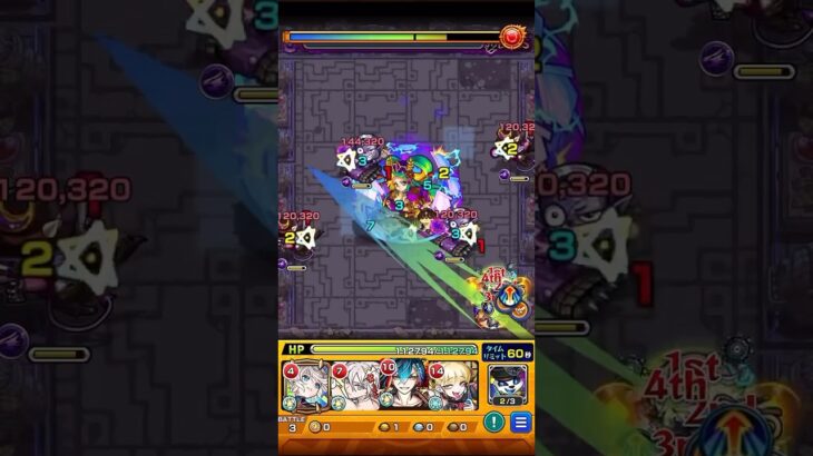 【わくわくプリンセス】乱入有30秒台周回#モンスト#原生の神殿