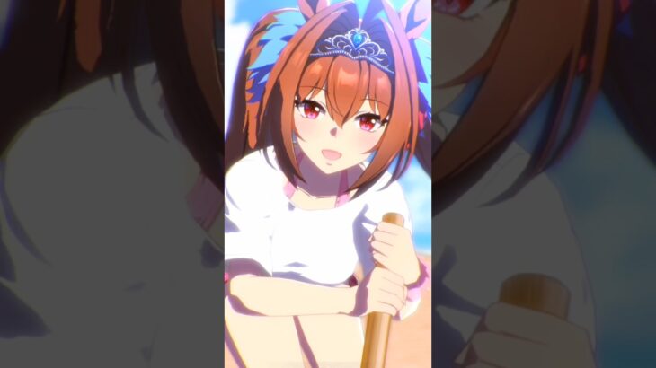 ウマ娘 ＃ダイワスカーレット 海ビーチ スイカ #ウマ娘プリティーダービー #ウマ娘