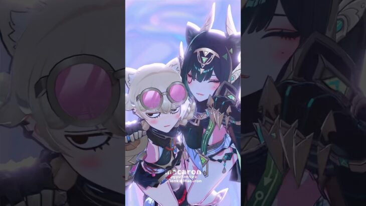 🐈ヤフォダ　ネフェル🐈‍⬛／Chiwawa【原神/MMD/Genshin impact】#原神 #genshinimpact #nefer #jahoda #shorts