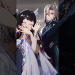 【 原神MMD 】コロンビーナ　ヌヴィレット 【 CRY FOR ME 】#ヌヴィレット #原神 #cryforme #コロンビーナ