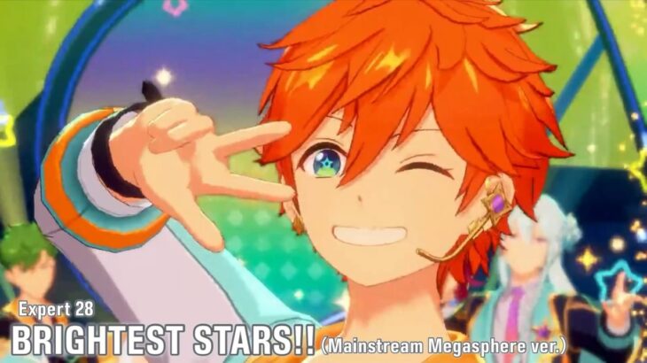 [あんスタMusic] BRIGHTEST STARS!!（Mainstream Megasphere ver.） [Expert 28] Perfect Combo