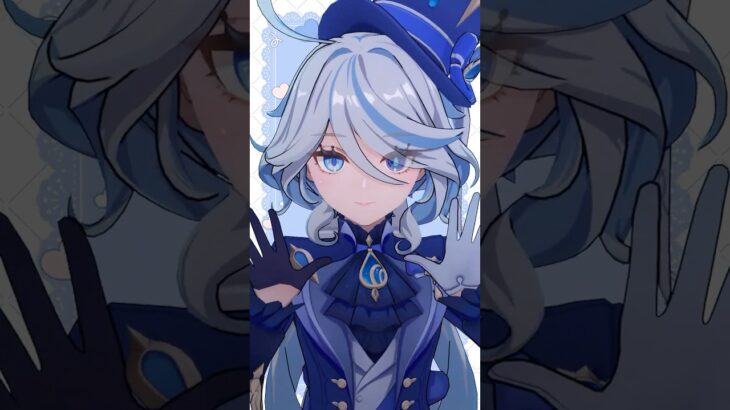 【原神MMD/Genshin Impact】フリーナ / Furina  『頑張りたい人へ』