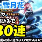 【ドラクエウォーク】忍刀・雪月花のガチャを有償込みで30連まわします