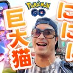 【ポケモンGO】めちゃくちゃ胴が長〜い！！キョダイニャース4人討伐に挑戦！！【キョダイマックスバトルデイ】