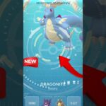 First Ever ✨️ shiny mega dragonite in pokemon go.