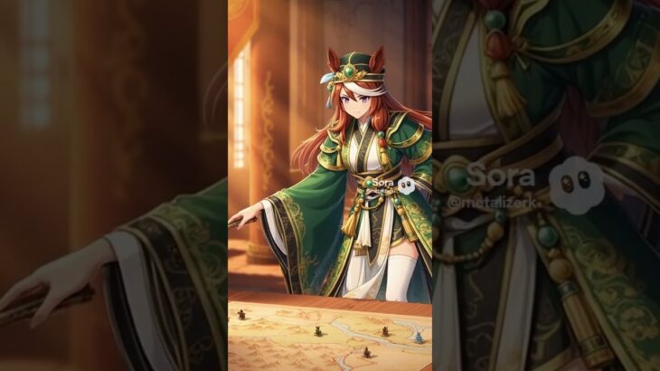 【AI生成】孔明ルドルフ #ウマ娘プリティーダービー #シンボリルドルフ #chatgpt #gemini #sora2