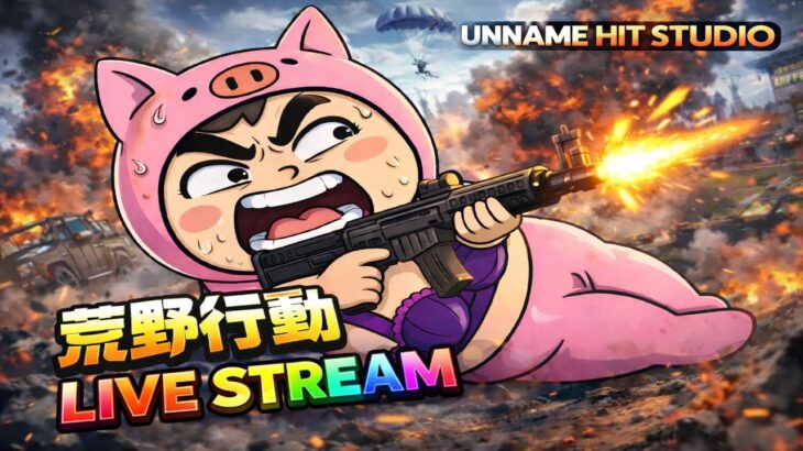 【荒野行動】風邪に負けたけど荒野は負けたくにゃい‼︎