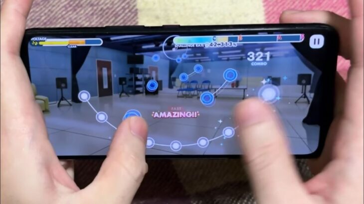 【あんスタMusic】プロローグのそのあとへ (special)　フルコンボ親指手元【あんさんぶるスターズ！！Music】