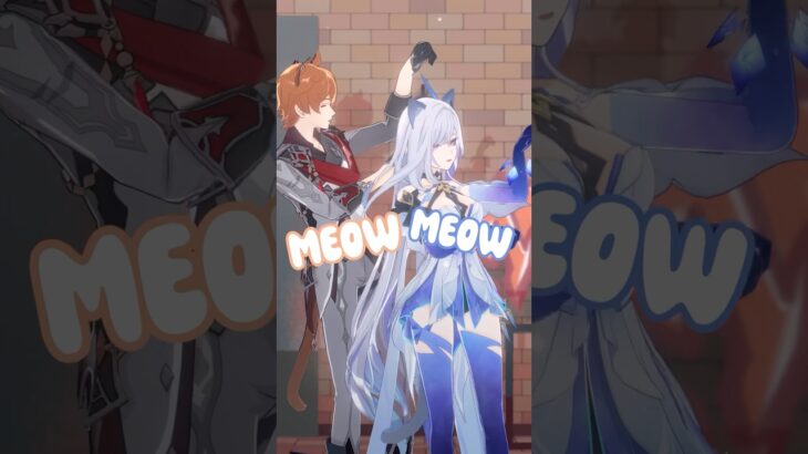 【原神MMD】Montagem Miau【タルタリヤ&スカーク Ver.】#原神mmd #genshinimpact #tartaglia  #skirk #shorts #montagemmiau