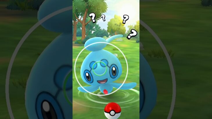 🤫MOST AWAITED mythical phione in pokemon go.