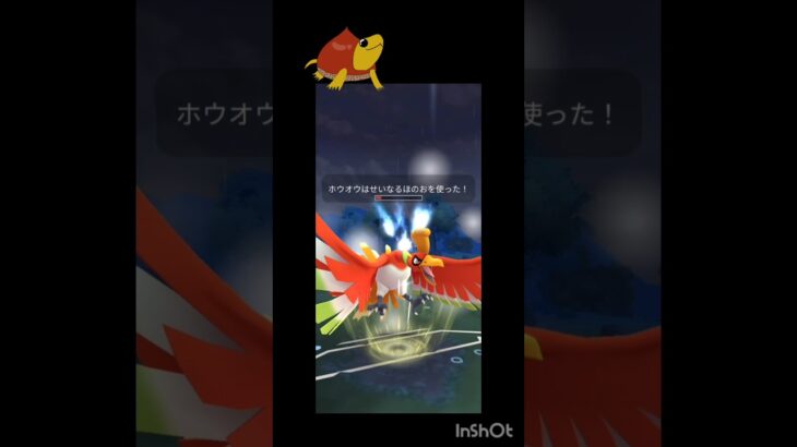 久々に初手にホウオウ！#ポケモンgo #ポケモン #マスターリーグ #gbl